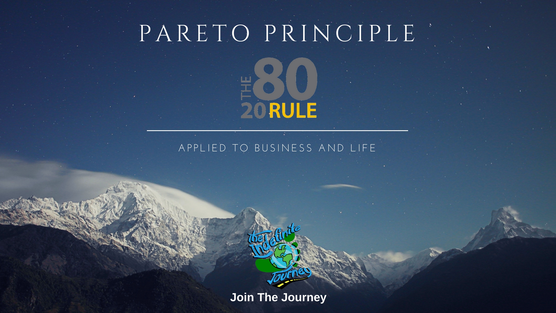 Pareto Principle - The 8020 Rule Applied to Business and Life